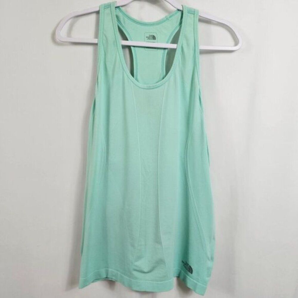 The North Face Vapor Wick Active Tank In Torquoise - Size XL